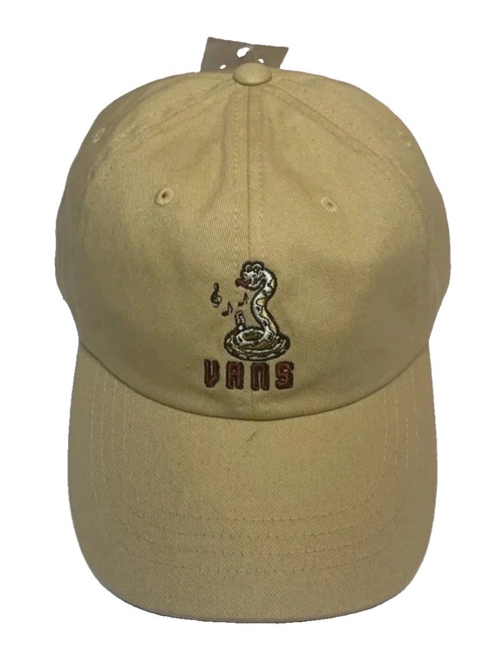 Vans Wilbar Curved Bill Jockey Dad Cap Low Profile Jockey Dad Hat NWT